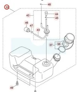 Réservoir Complet Pour Souffleur Maruyama (283220)